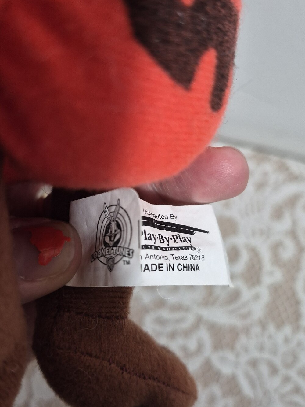 Taz Halloween Plush - Picture 8 of 8
